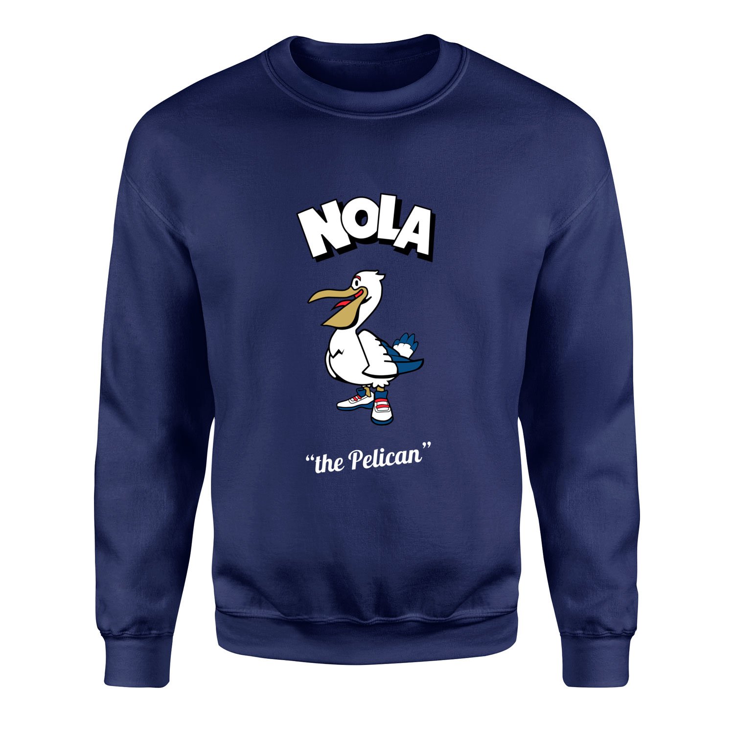 NOLA Cartoon Sweatshirt S - İndigo Mavisi