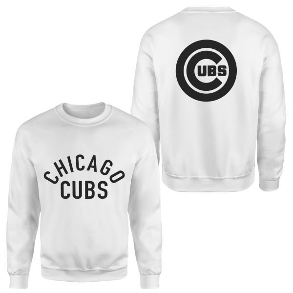 Chicago Cubs Muted Sweatshirt M - Beyaz
