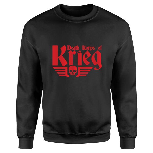 Death Korps of Krieg Sweatshirt M - Siyah