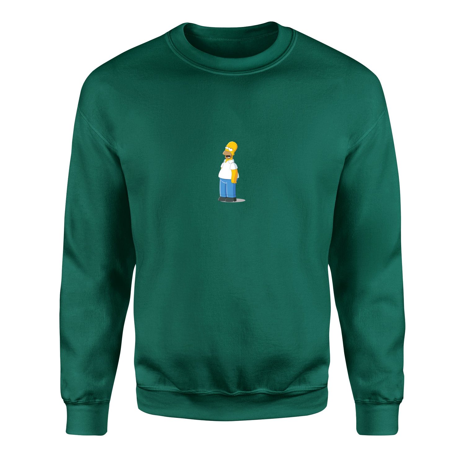 Homer Simpson, Everyday Hero | The Simpsons Sweatshirt M - Nefti Yeşili
