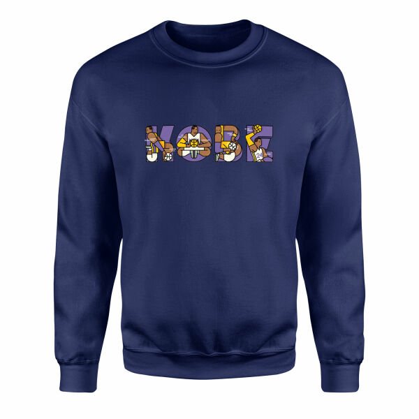 KOBE Sweatshirt L - İndigo Mavisi