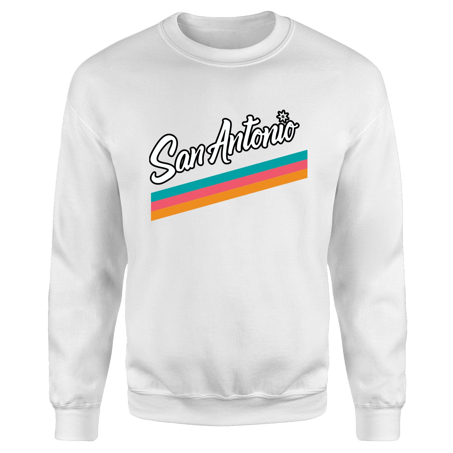 San Antonio City ED Sweatshirt S - Beyaz