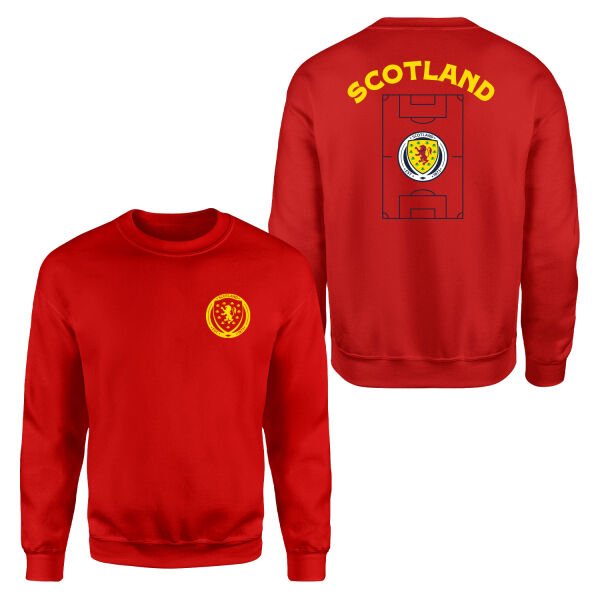İskoçya Dünya Kupası 2026 Sweatshirt L - Kırmızı