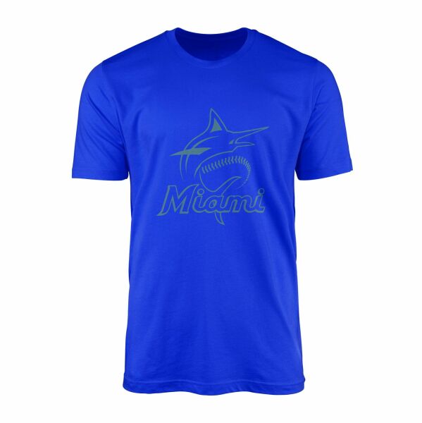 The Marlins Tişört M - Mavi