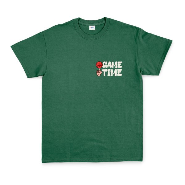 Game Time Tişört S - Nefti Yeşili