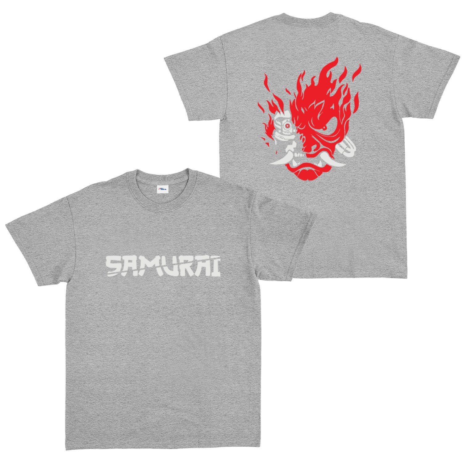 Wake Up, Samurai | CYBERPUNK Tişört XXL - Gri