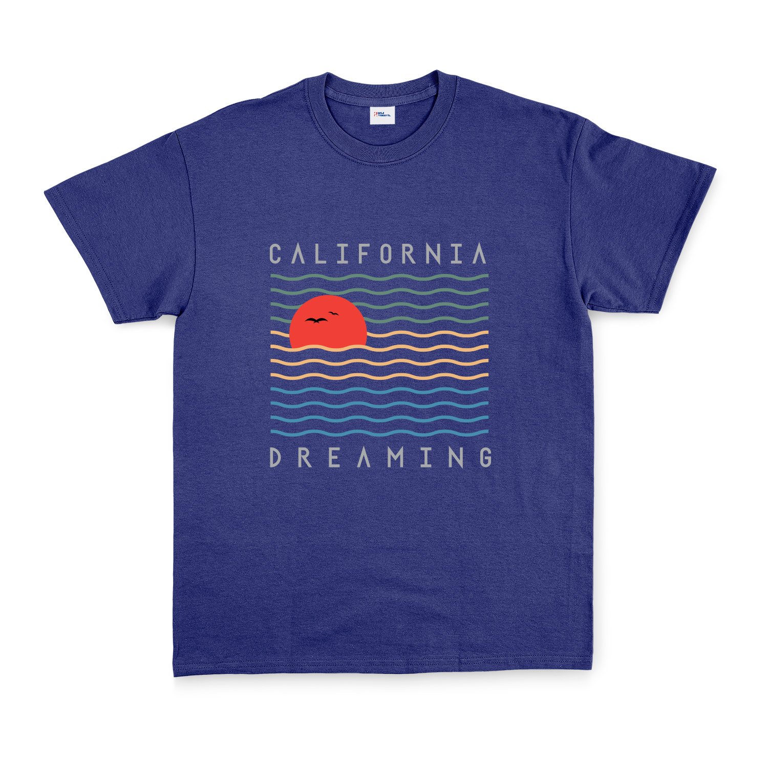California Dreamin’ Tişört XL - İndigo Mavisi