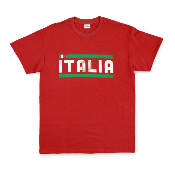Italia Tişört S - Kırmızı