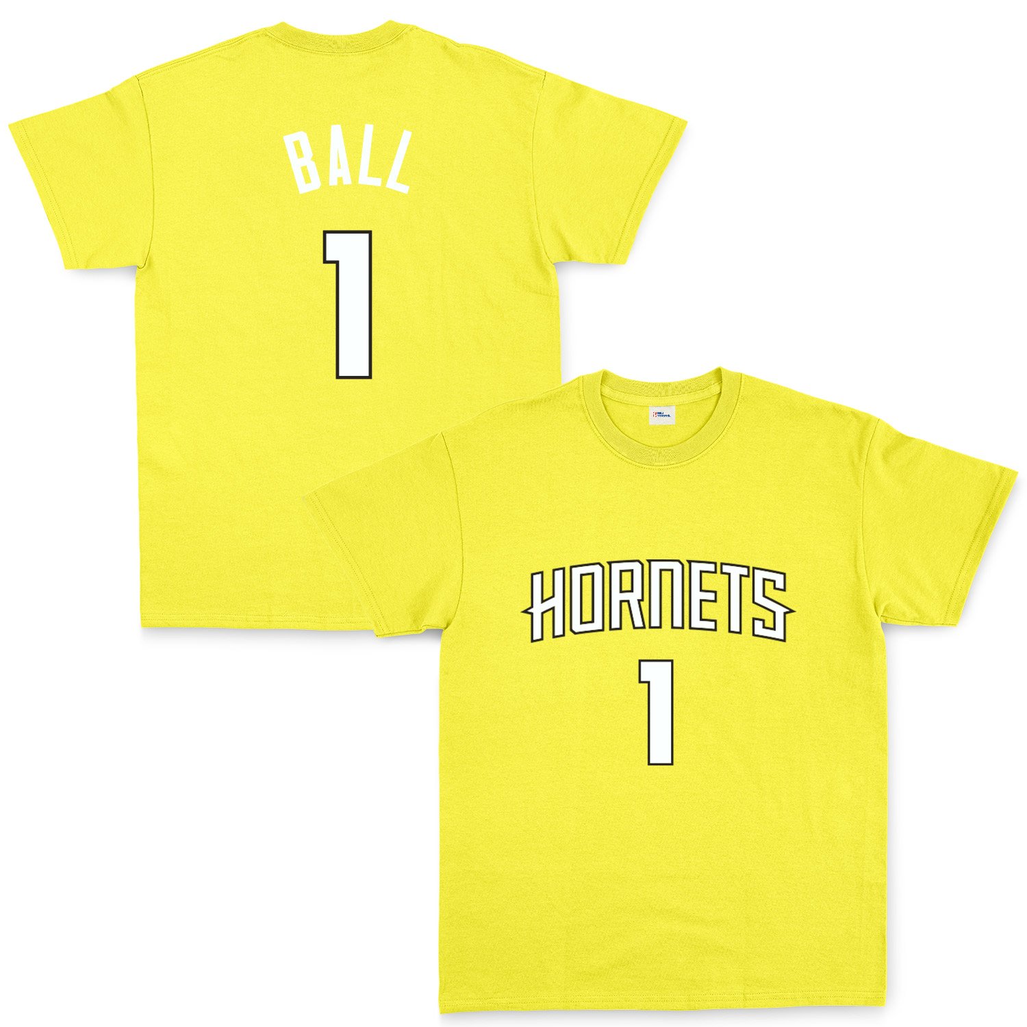 Lamelo Ball 1 Hornets Forma Tişört M - Sarı