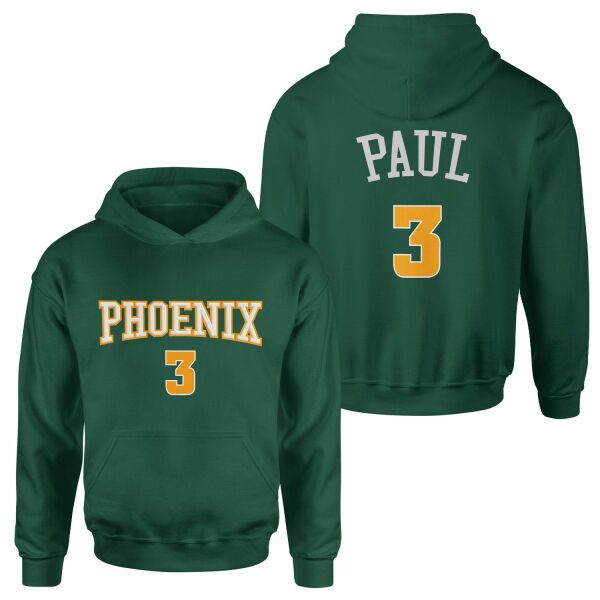 Chris Paul Phoenix Forma Hoodie S - Nefti Yeşili