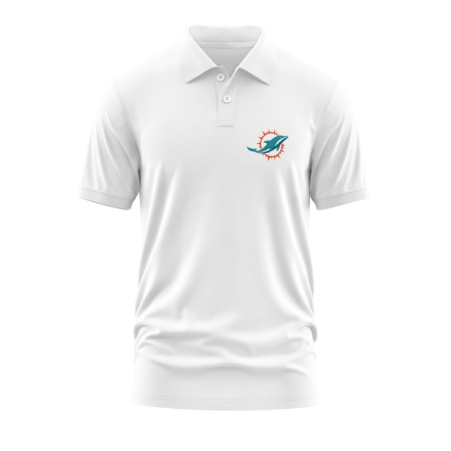 Miami Dolphins Polo Tişört XL - Beyaz | OUTLET