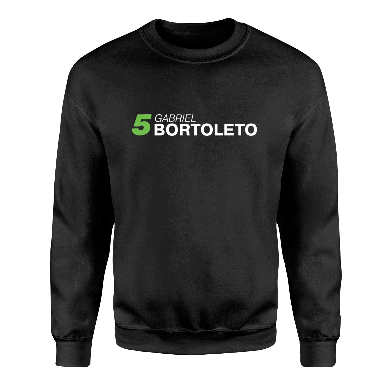 Gabriel Bortoleto 5 Sweatshirt S - Siyah