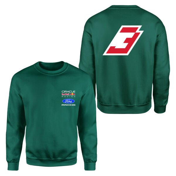 Max Verstappen Red Bull Jersey Sweatshirt L - Nefti Yeşili