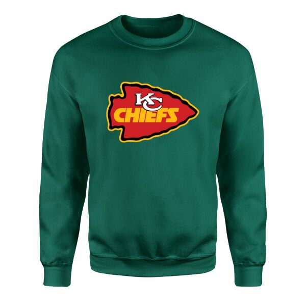 Kansas City Chiefs Sweatshirt M - Nefti Yeşili