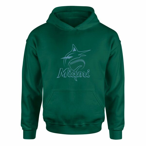 The Marlins Hoodie L - Nefti Yeşili