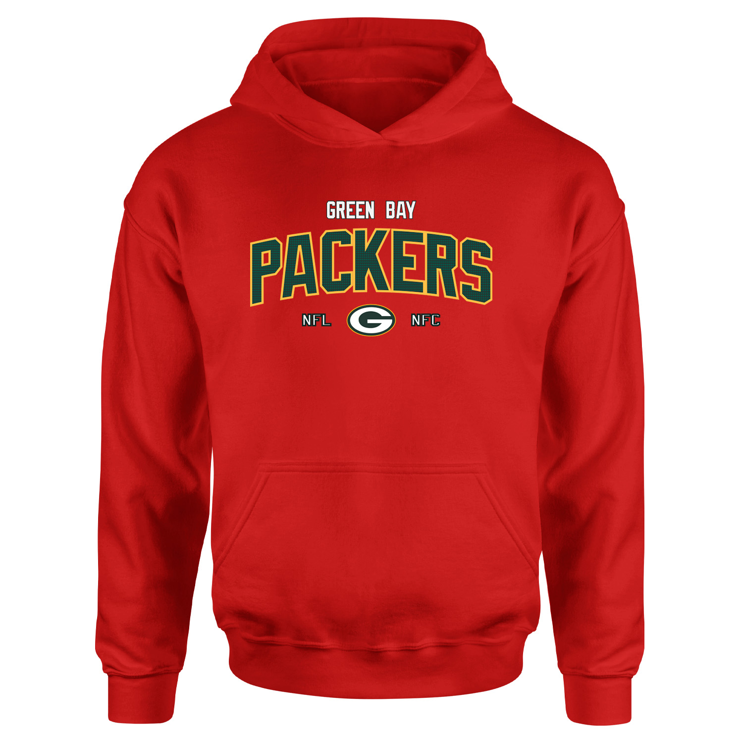 Green Bay Packers NFC Hoodie L - Kırmızı