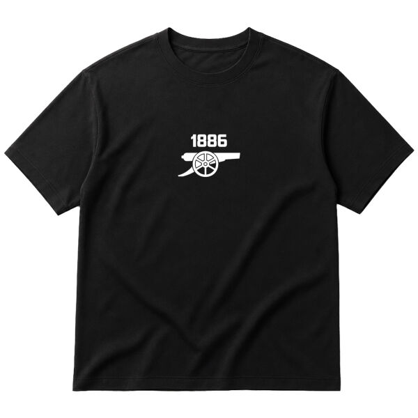 Gunners since 1886 | Arsenal Oversize Tişört S - Siyah