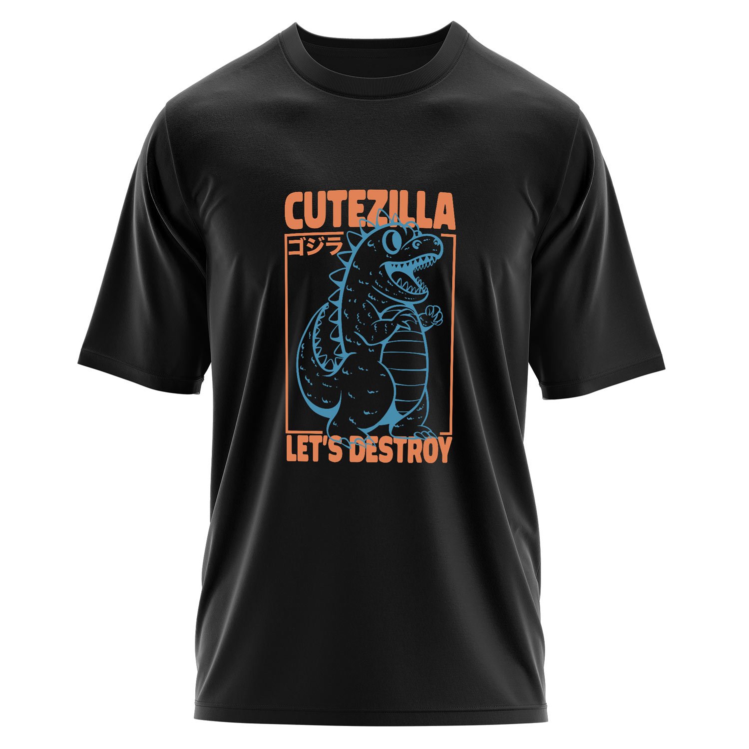 Cutezilla Oversize Tişört M - Siyah