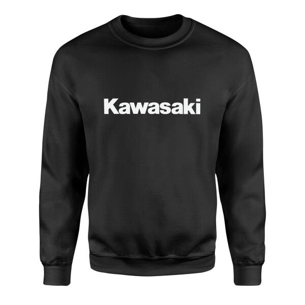 Kawasaki Sweatshirt L - Siyah