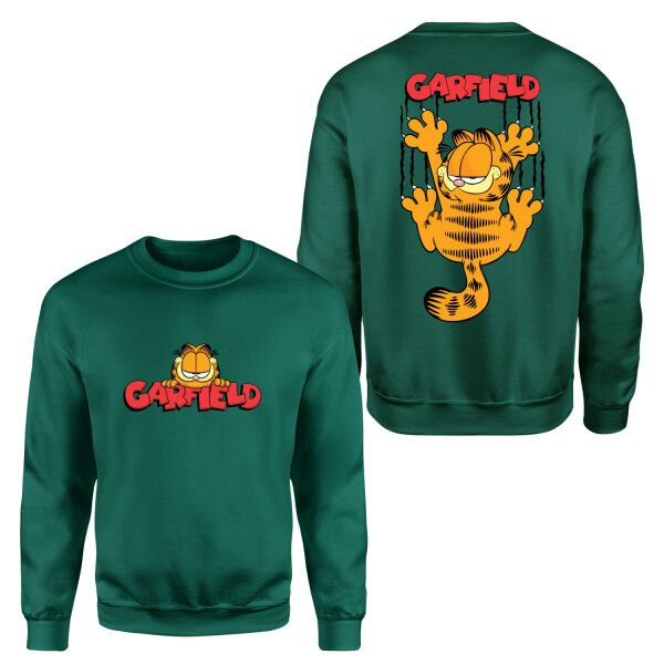 Garfield SP Sweatshirt M - Nefti Yeşili