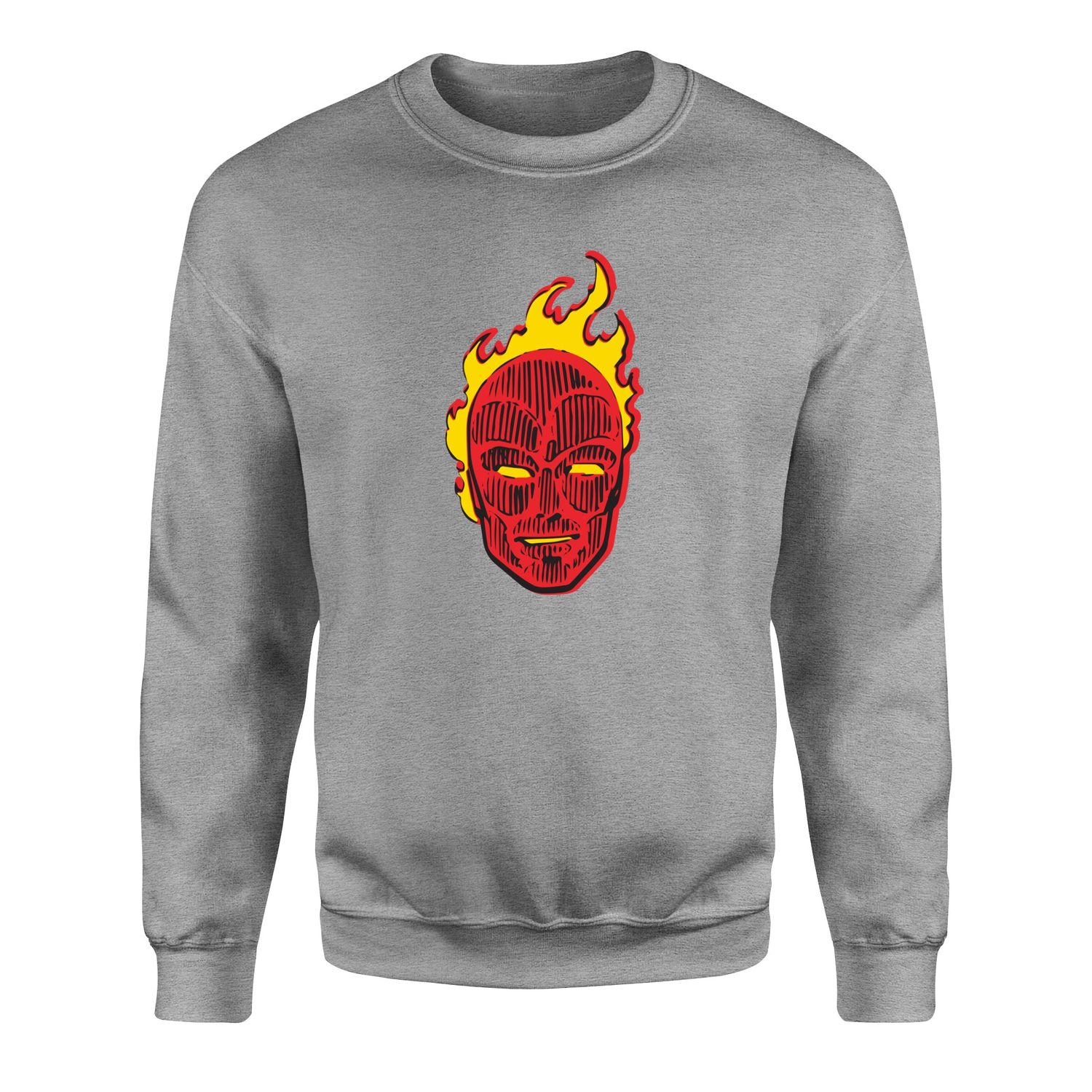 Human Torch Sweatshirt XL - Gri