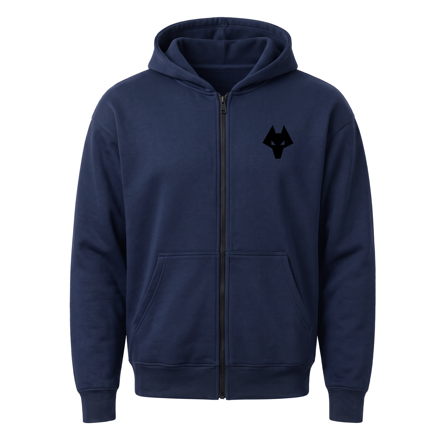 Wolverhampton Icon B Fermuarlı Kapüşonlu Sweatshirt