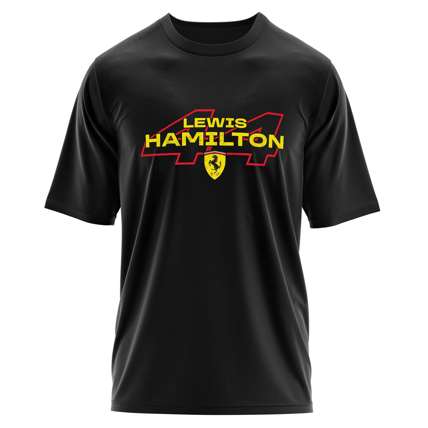 Lewis Hamilton 44 Grunge Oversize Tişört