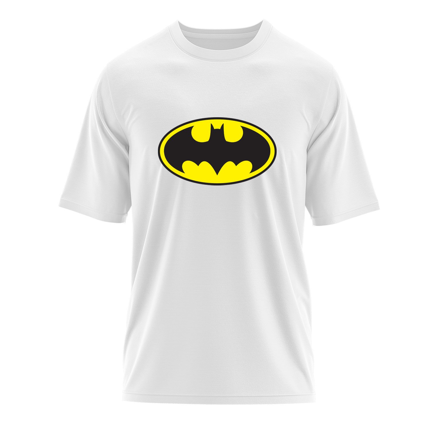 Batman Oversize Tişört M - Beyaz