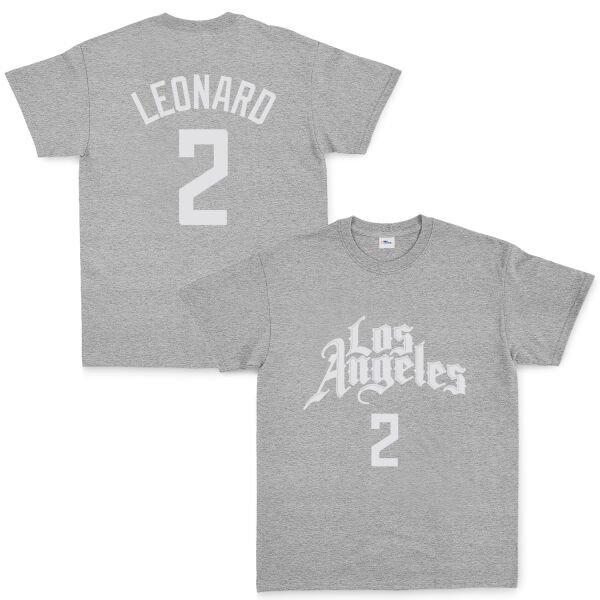 Kawhi Leonard Forma Tişört M - Gri