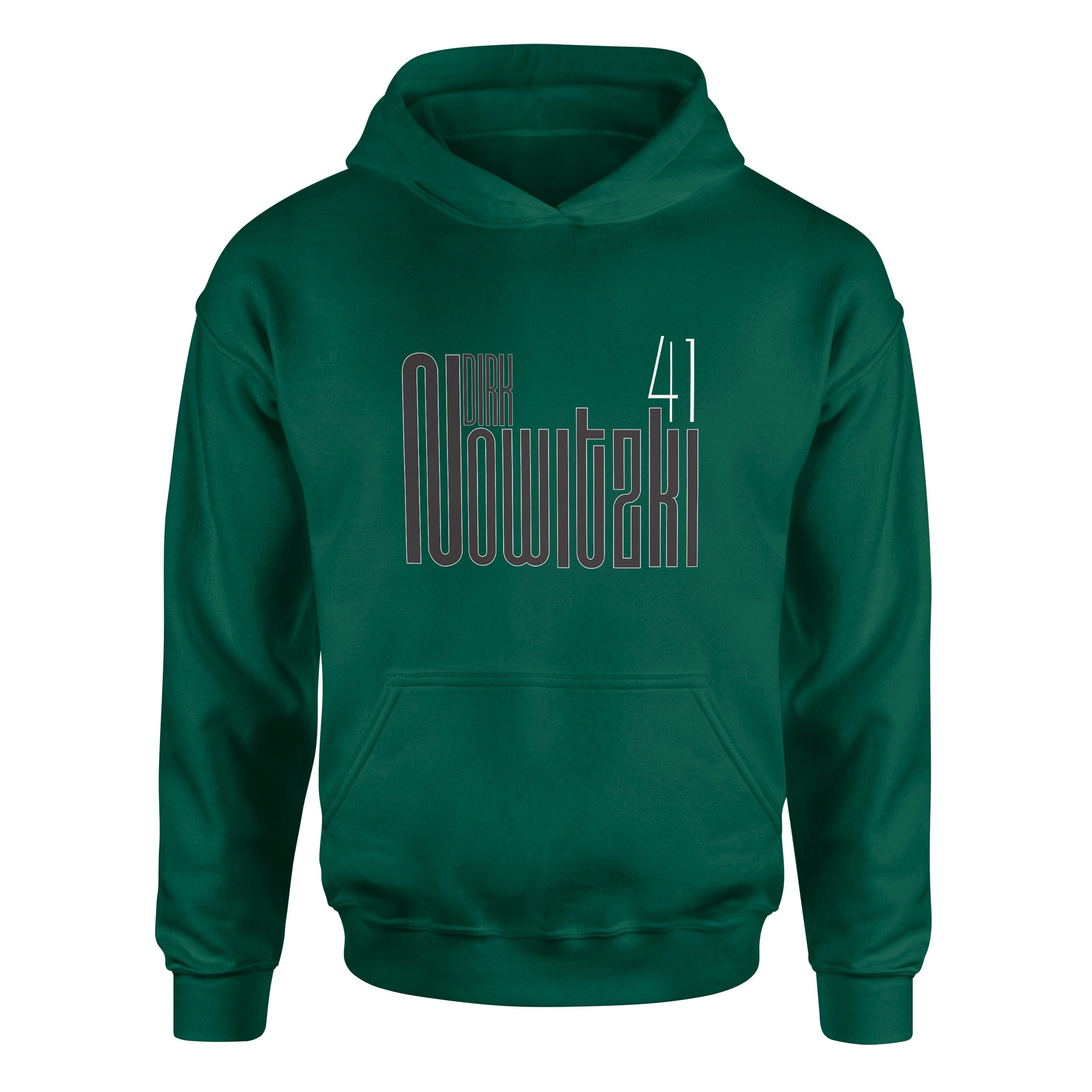 Dirk Nowitzki Hoodie M - Nefti Yeşili