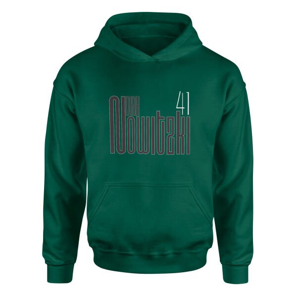 Dirk Nowitzki Hoodie M - Nefti Yeşili