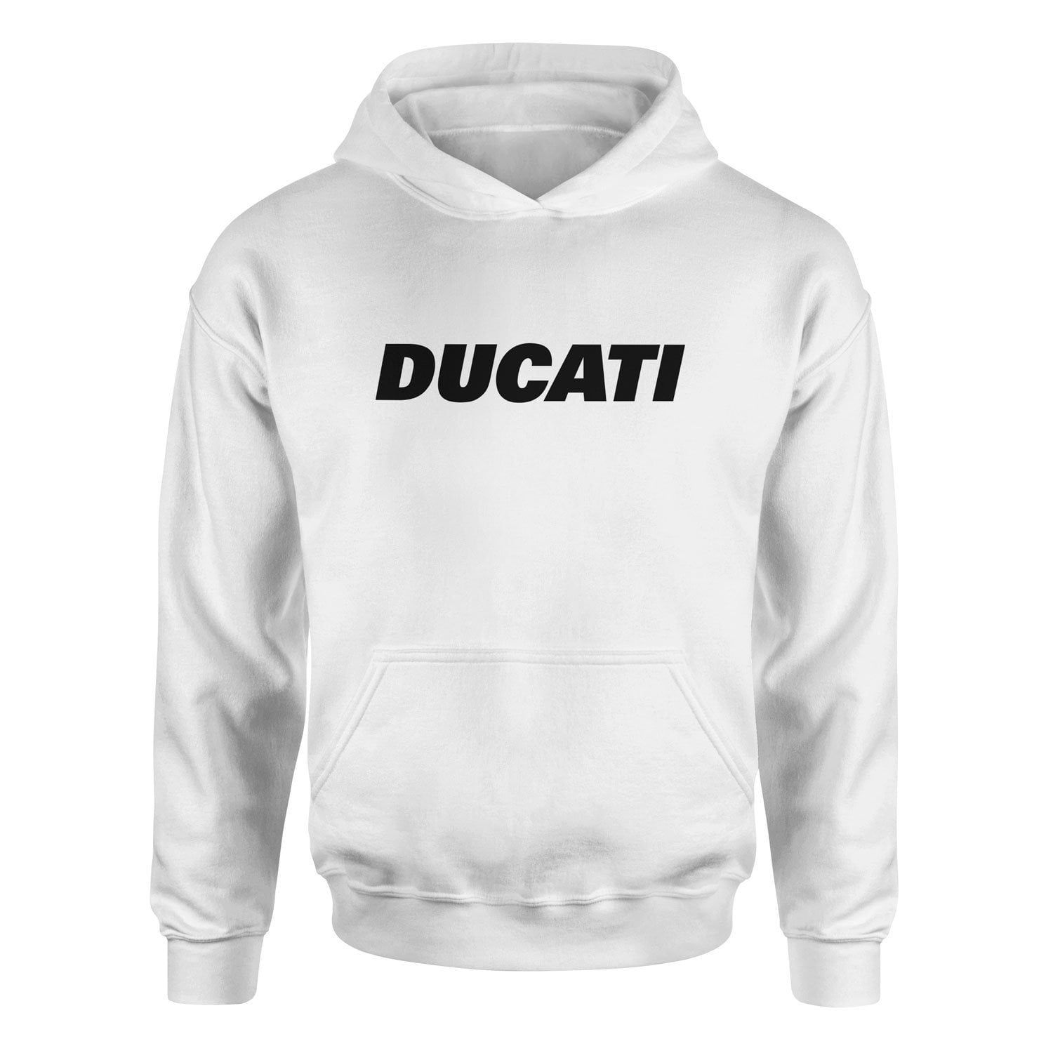 Ducati Black Hoodie XXL - Beyaz