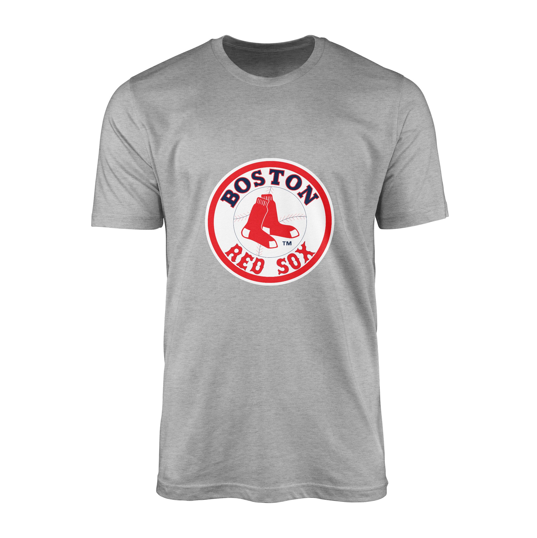 Boston RED SOX Baseball Tişört XXL - Gri