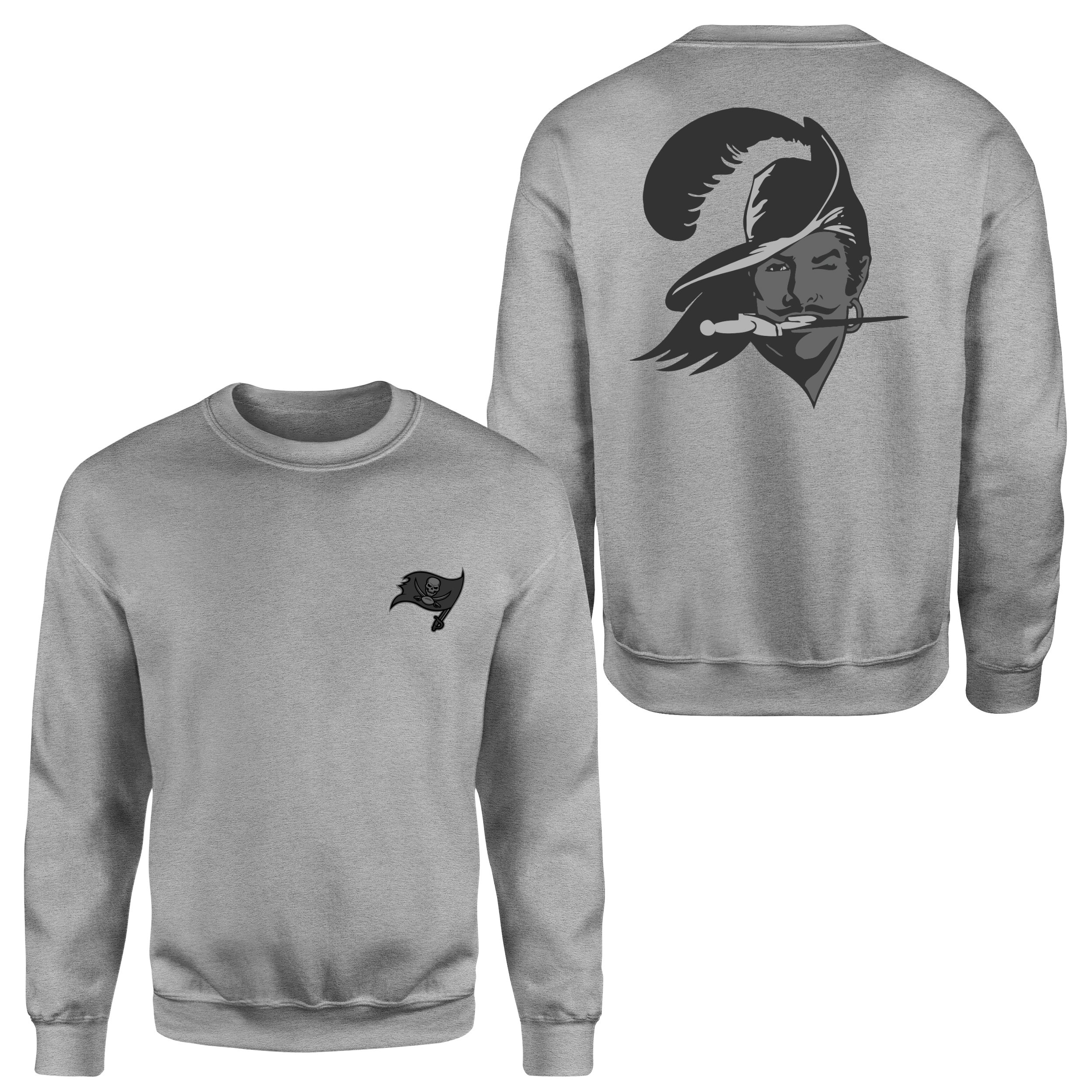 Tampa Bay Buccaneers Pirate Mode Sweatshirt S - Gri