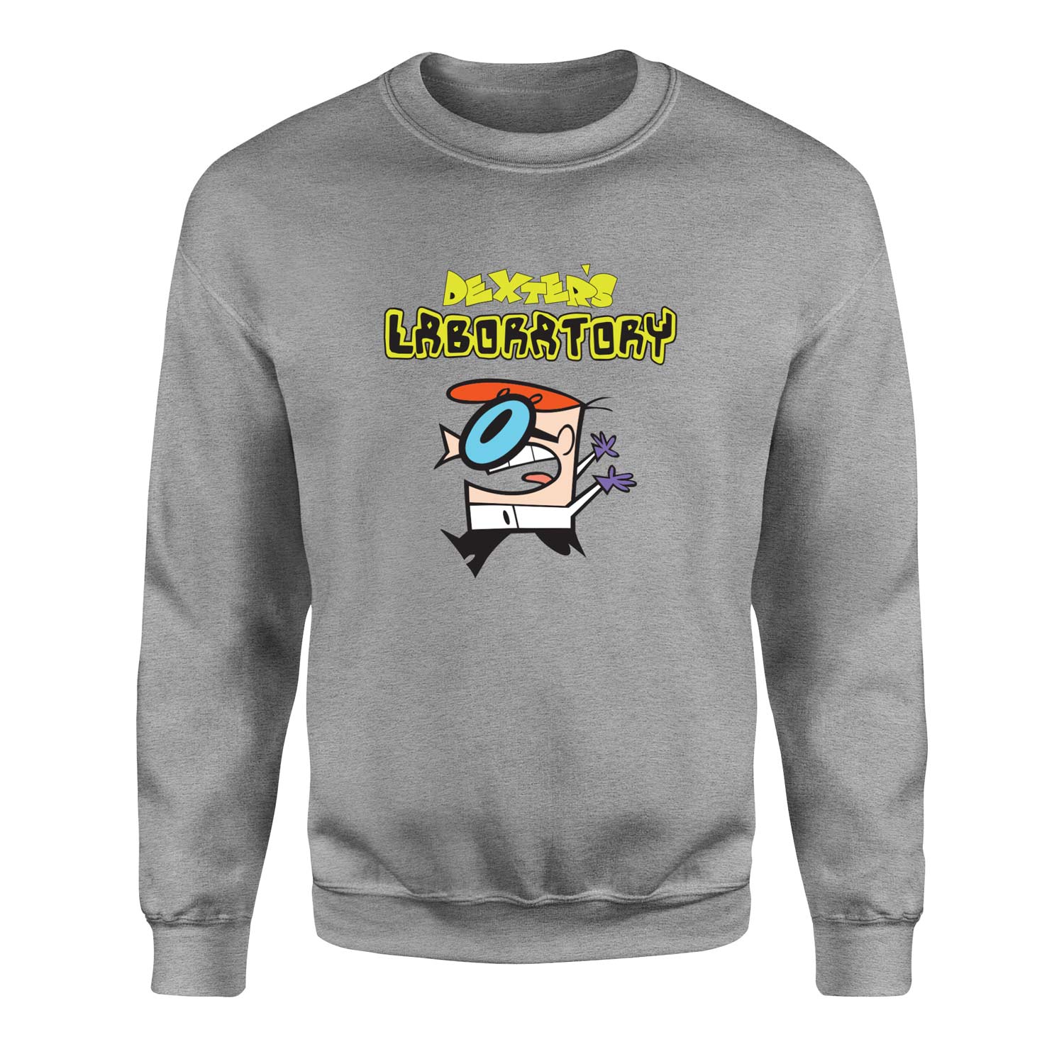 Dexter Lab Sweatshirt S - Gri