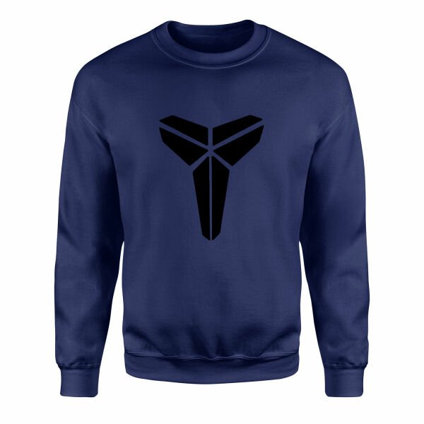 Mamba Mentality Kobe Bryant Sweatshirt M - İndigo Mavisi