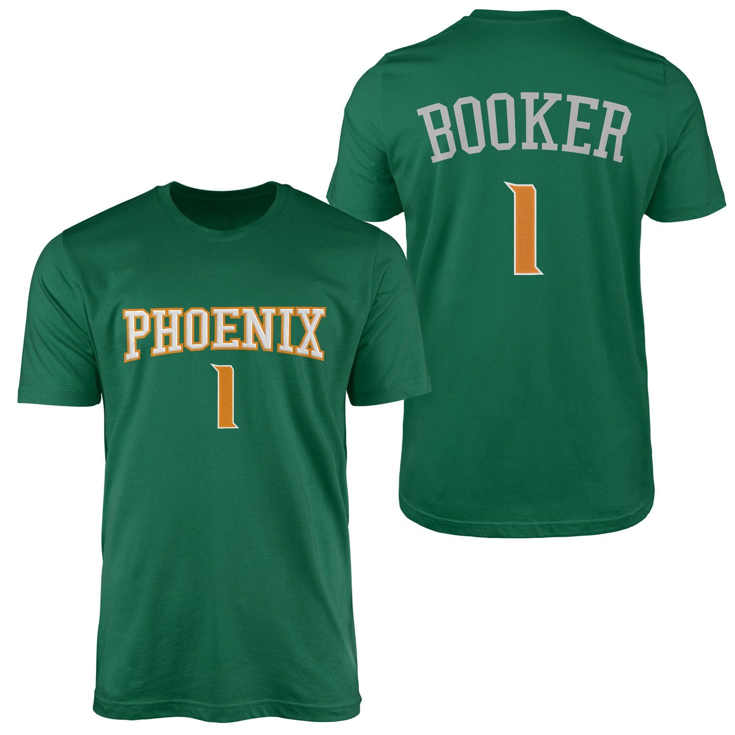 Devin Booker Phoenix Forma Tişört S - Nefti Yeşili