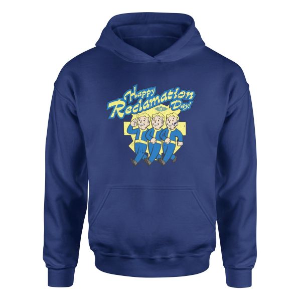 Happy Reclamation Day Hoodie S - İndigo Mavisi