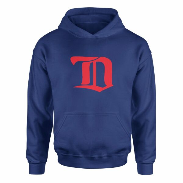 Detroit Red Wings Retro Hoodie S - İndigo Mavisi