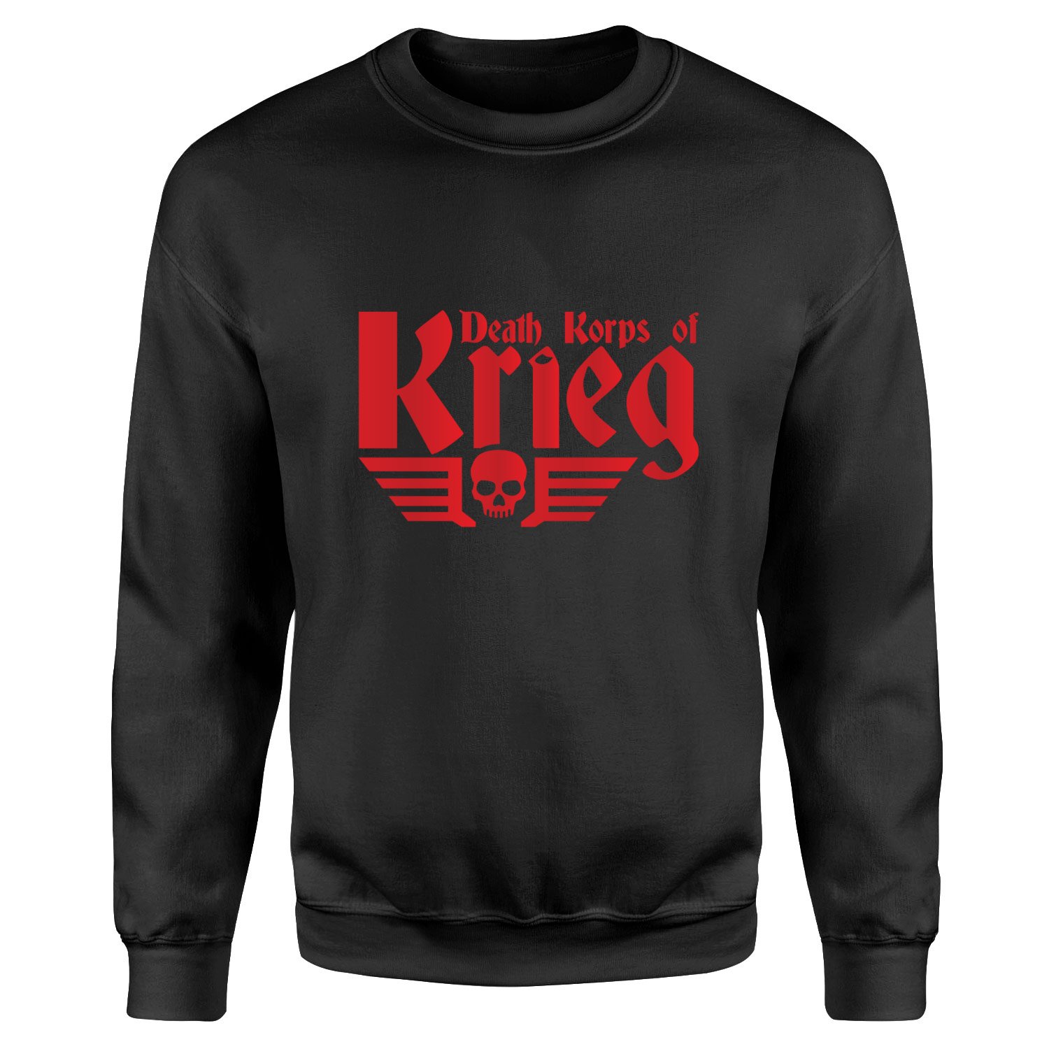 Death Korps of Krieg Sweatshirt S - Siyah