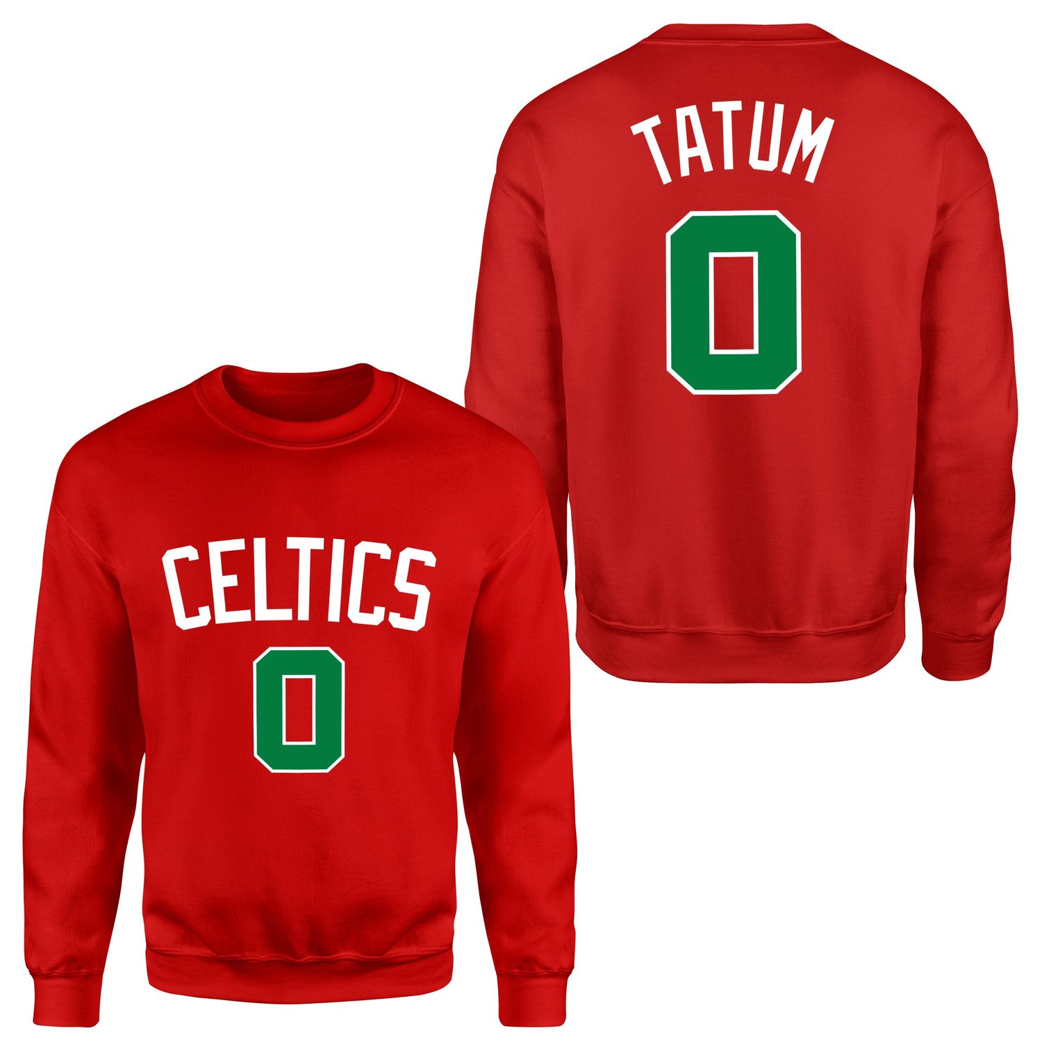 Jason Tatum 0 Forma Sweatshirt XXL - Kırmızı