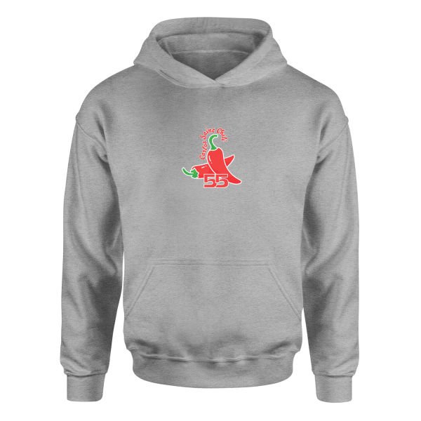 Carlos “Chili” Sainz Illustration Hoodie S - Gri