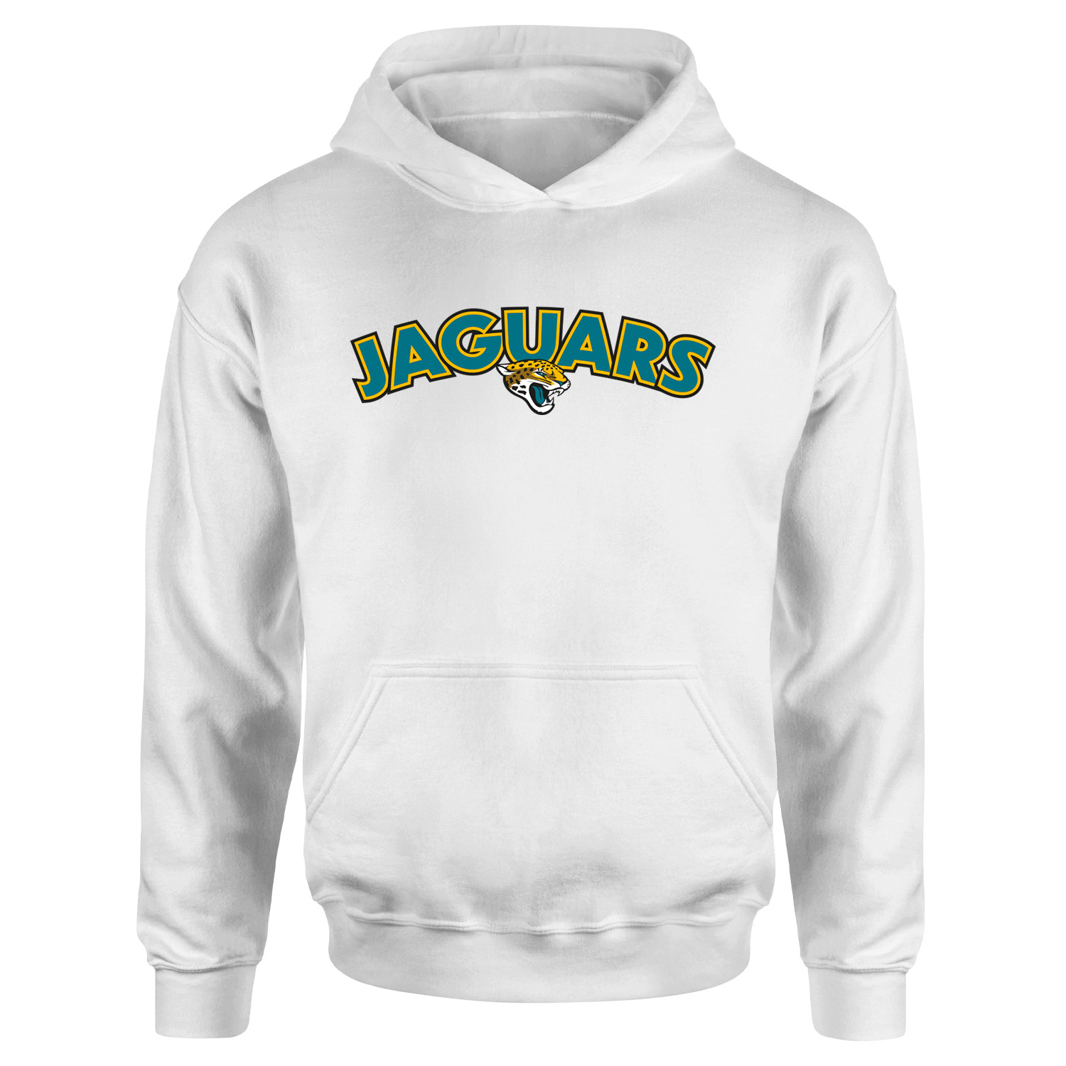 Jacksonville Jaguars Arch Hoodie M - Beyaz