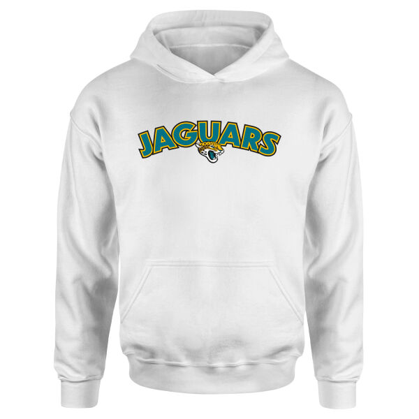 Jacksonville Jaguars Arch Hoodie M - Beyaz