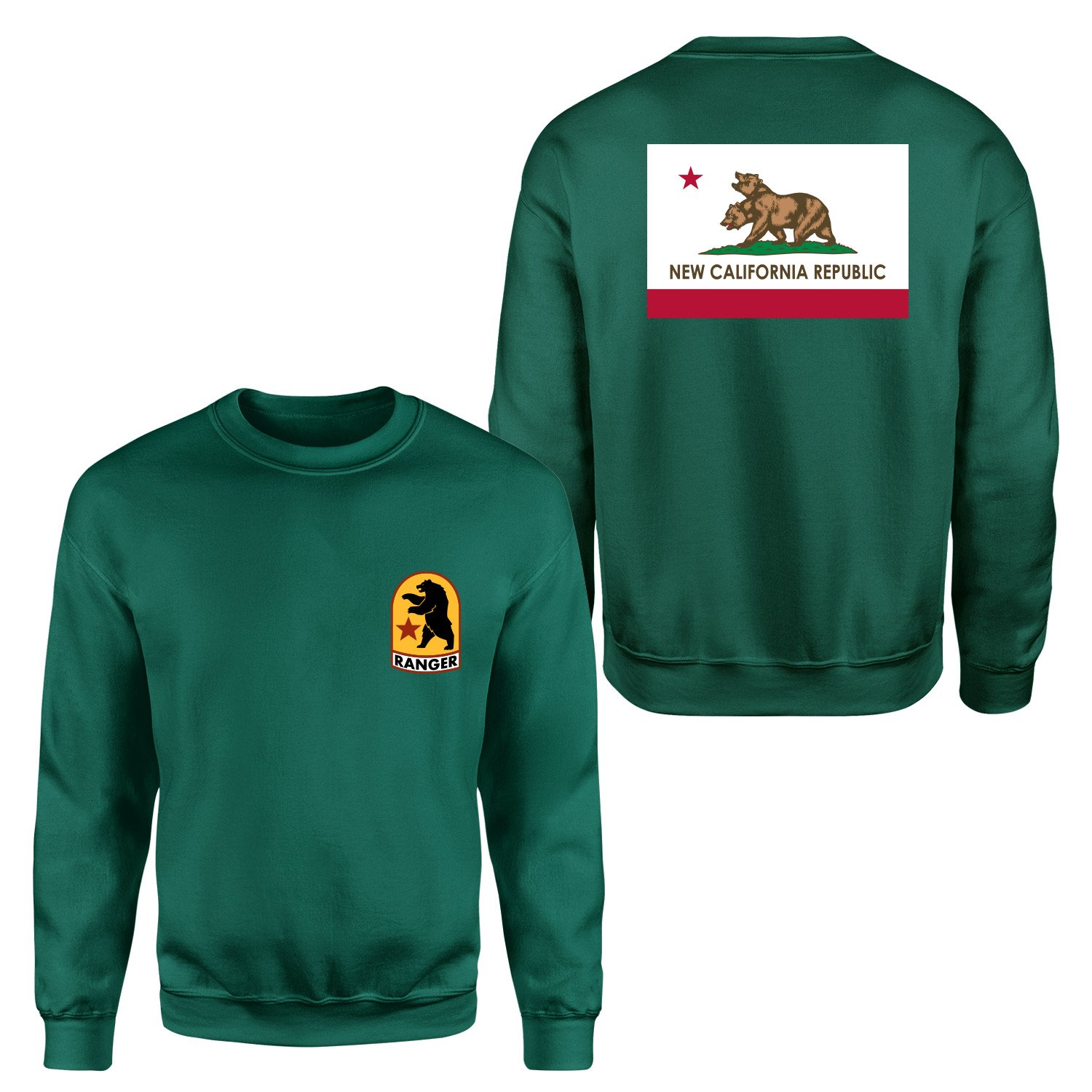 NCR Rangers Edition Sweatshirt XL - Nefti Yeşili