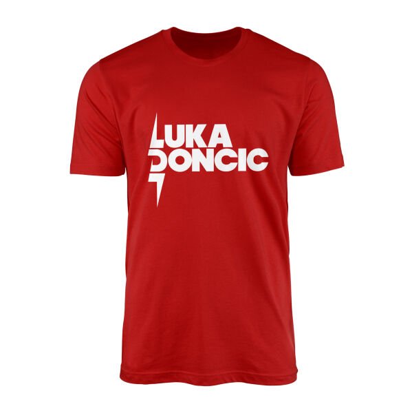 Luka Doncic Tişört M - Kırmızı