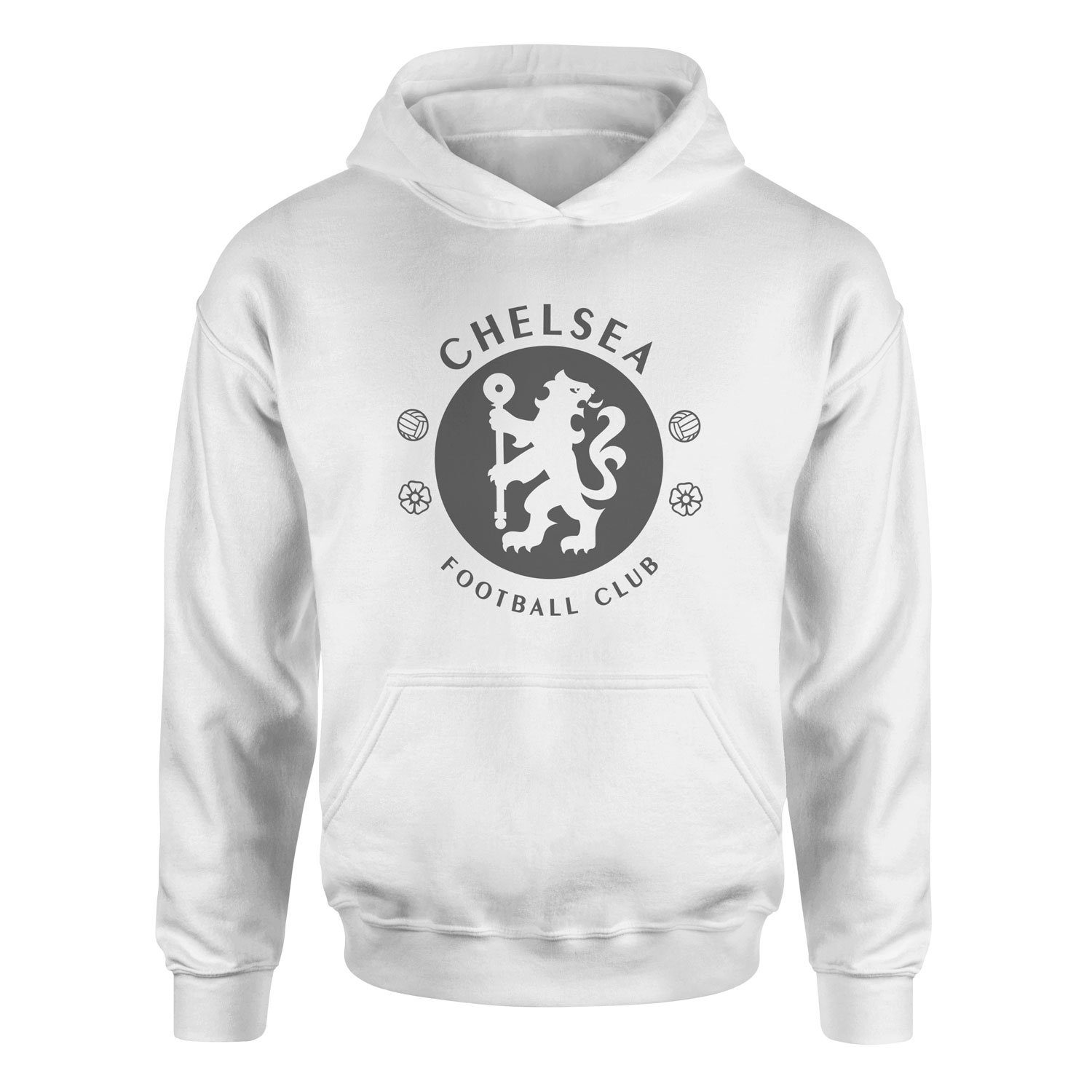 Chelsea FC MB Shield Hoodie S - Beyaz