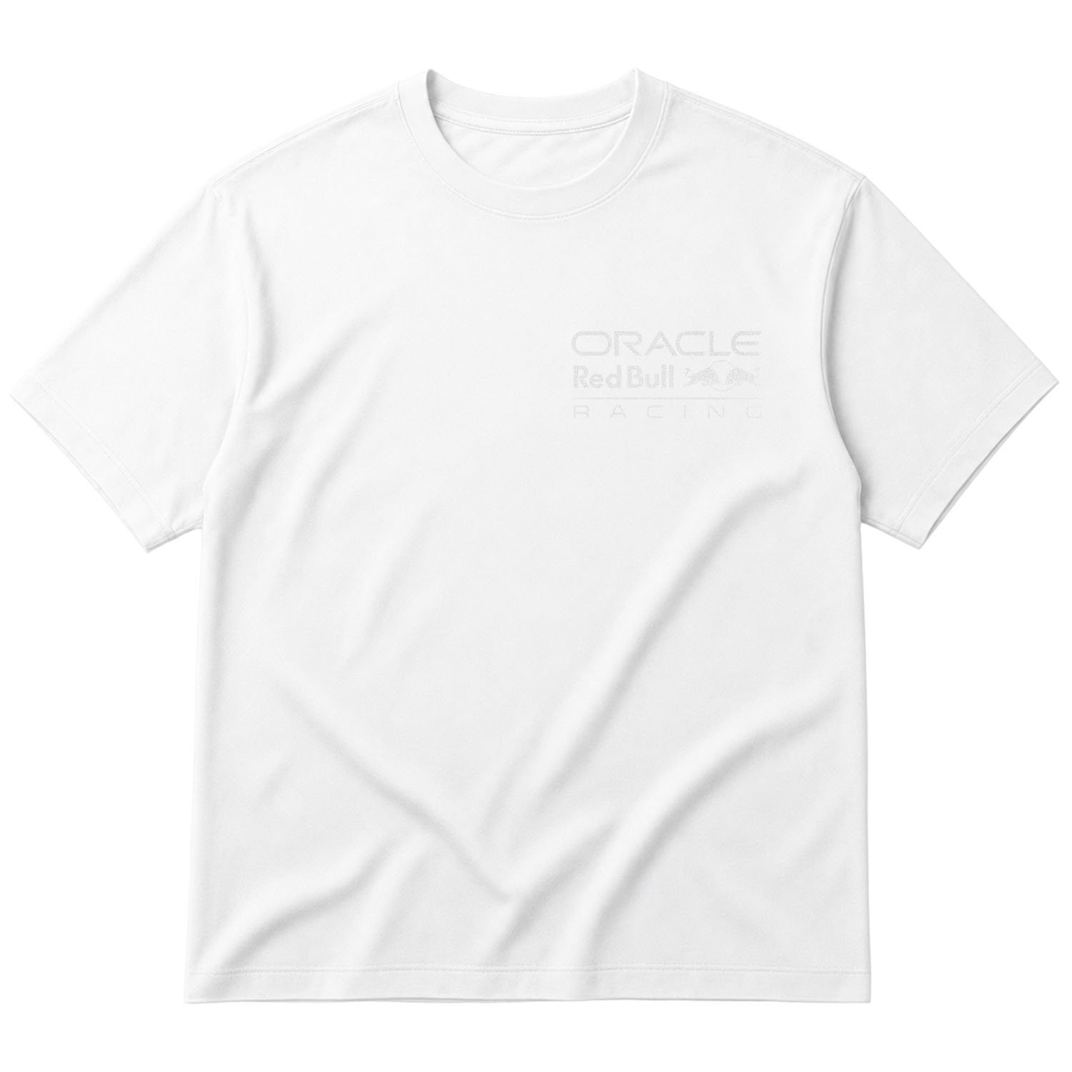 Oracle Red Bull Racing White Oversize Tişört S - Beyaz