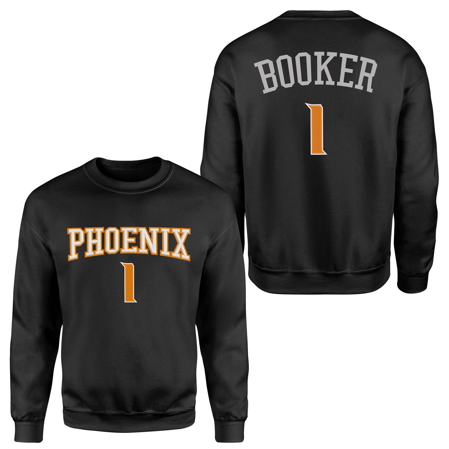 Devin Booker Phoenix Forma Sweatshirt L - Siyah