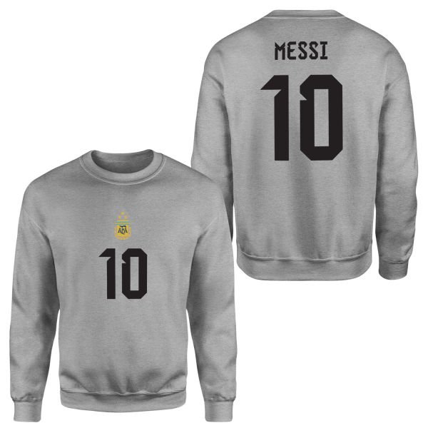 Lionel Messi Forma Sweatshirt S - Gri